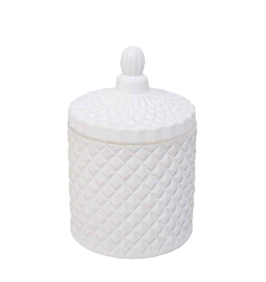 London Luxury Geo krús hvít mött 230 ml