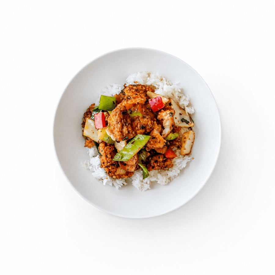 Crispy chili ýsa