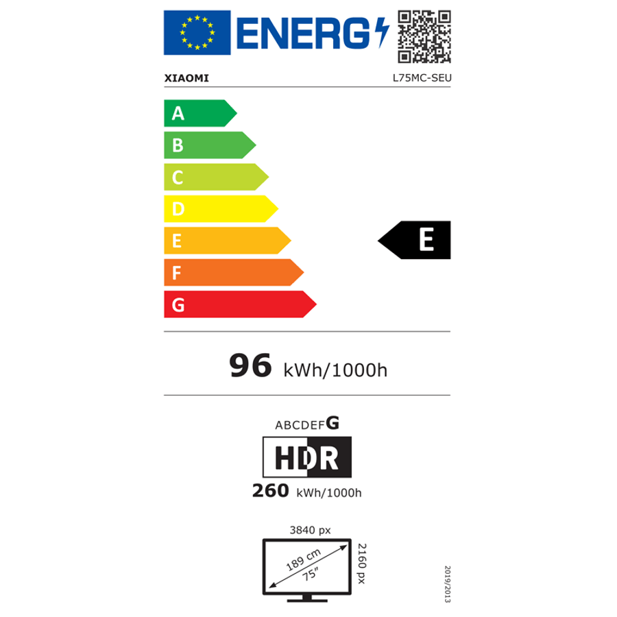 Xiaomi TV S Mini LED 75" 2026 sjónvarp