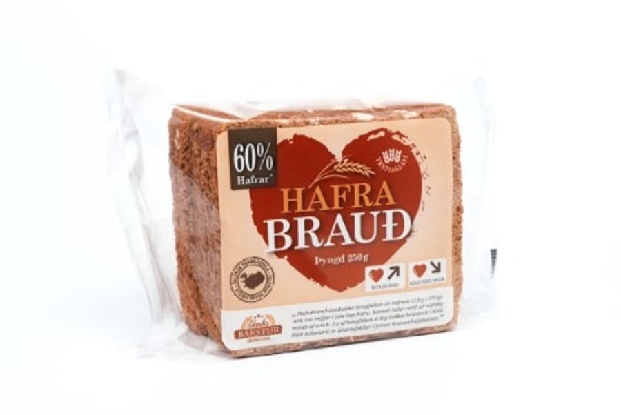 Gæða hafrabrauð 250 g