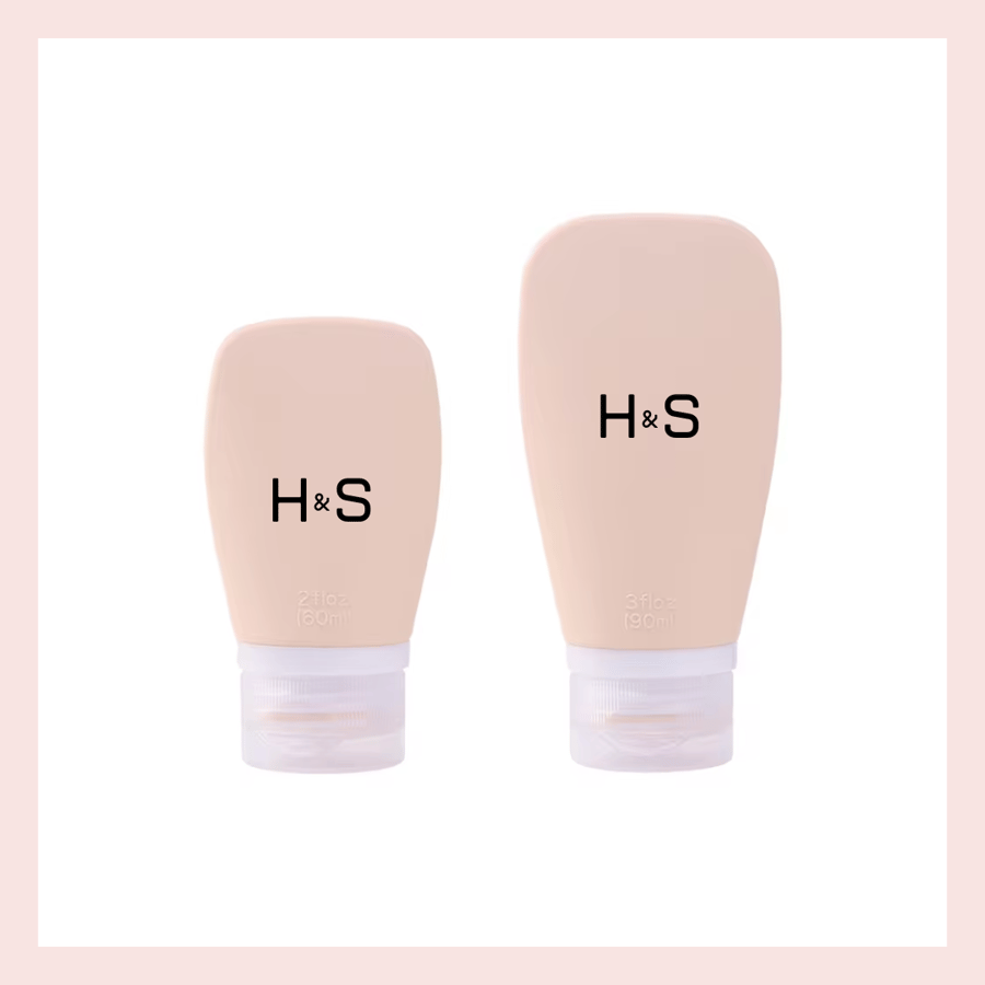 Silicone ferðatúpa 60ml – 8 litir