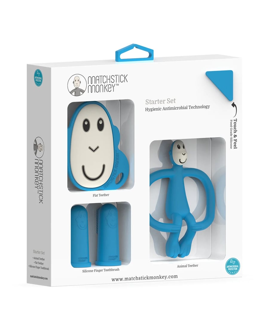Matchstick Monkey Gjafasett Blue