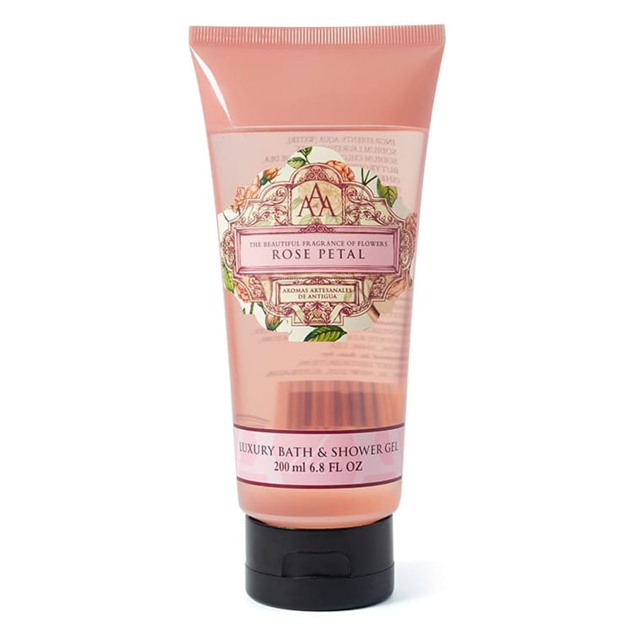 Aromas Artesanales de Antigua - Luxury Bath & Shower Gel Rose Petal 200 ml
