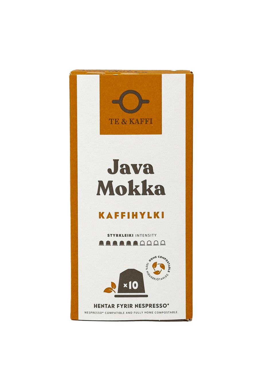 Te & Kaffi Java Mokka kaffihylki 10 stk.