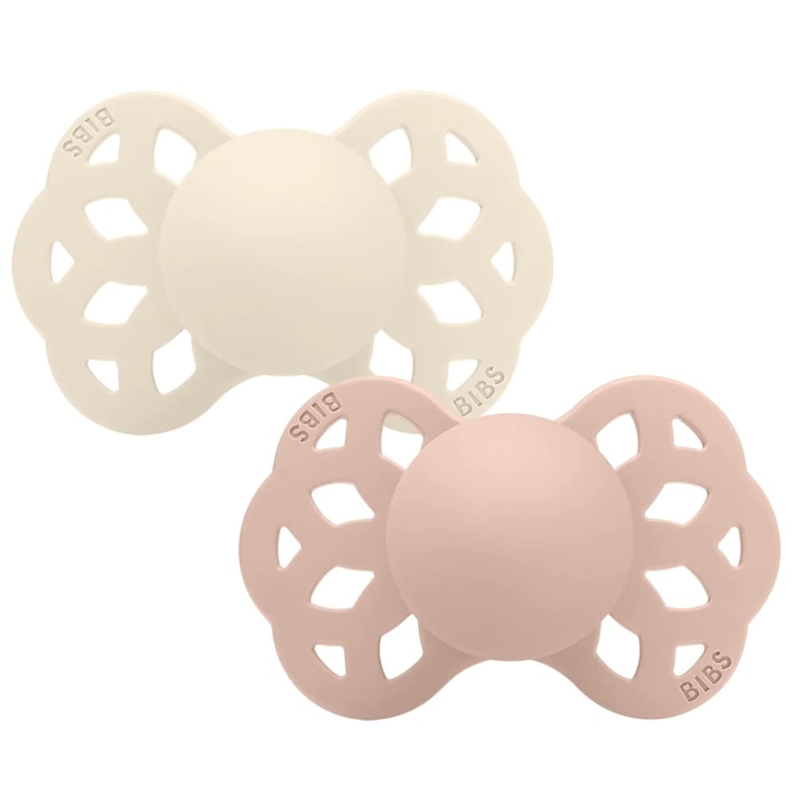 BIBS Infinity Ivory/Blush st 2 2 stk