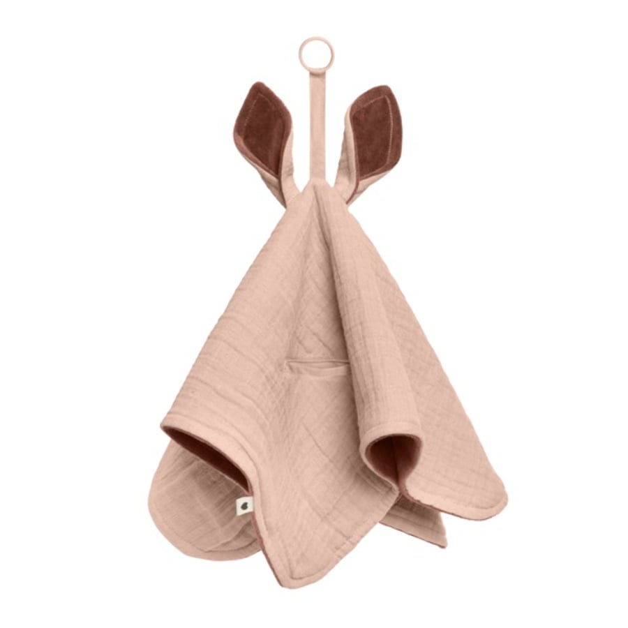 Bibs kúruklútur kengúra Blush/Woodchuck