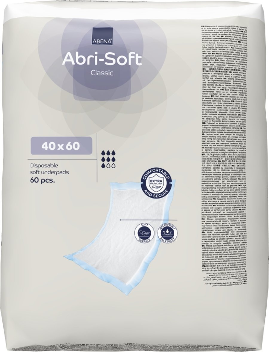 Einnota undirlegg 40x60cm 60 stk