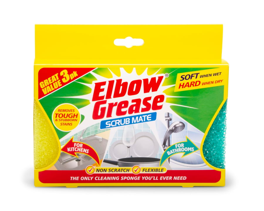 Elbow Grease 3 x Scrub mate pakki