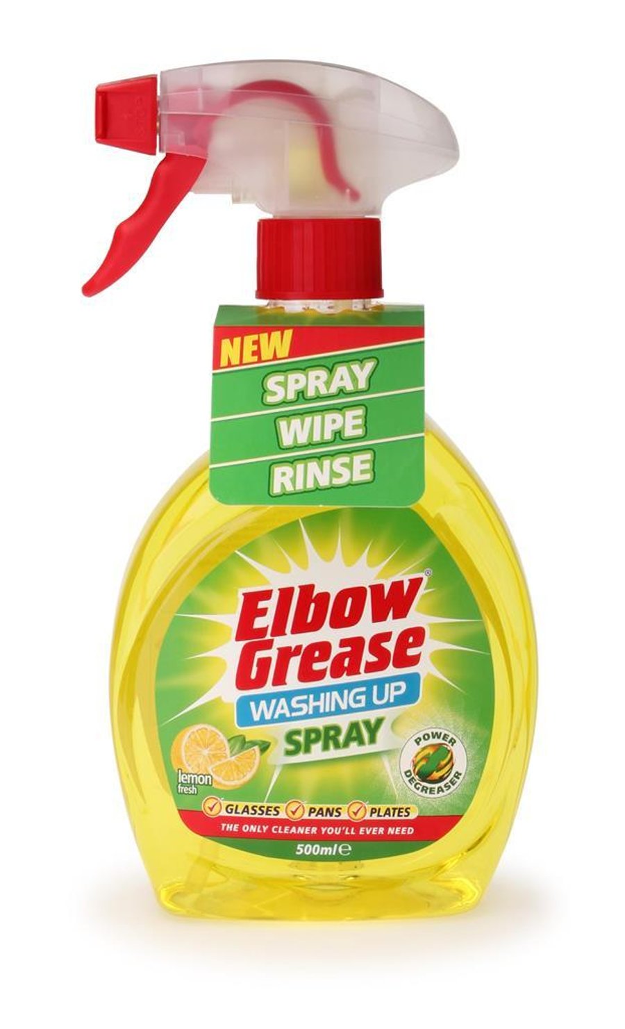ELBOW GREASE UPPÞVOTTA SPRAY SÍTRÓNUILMUR 500 ML