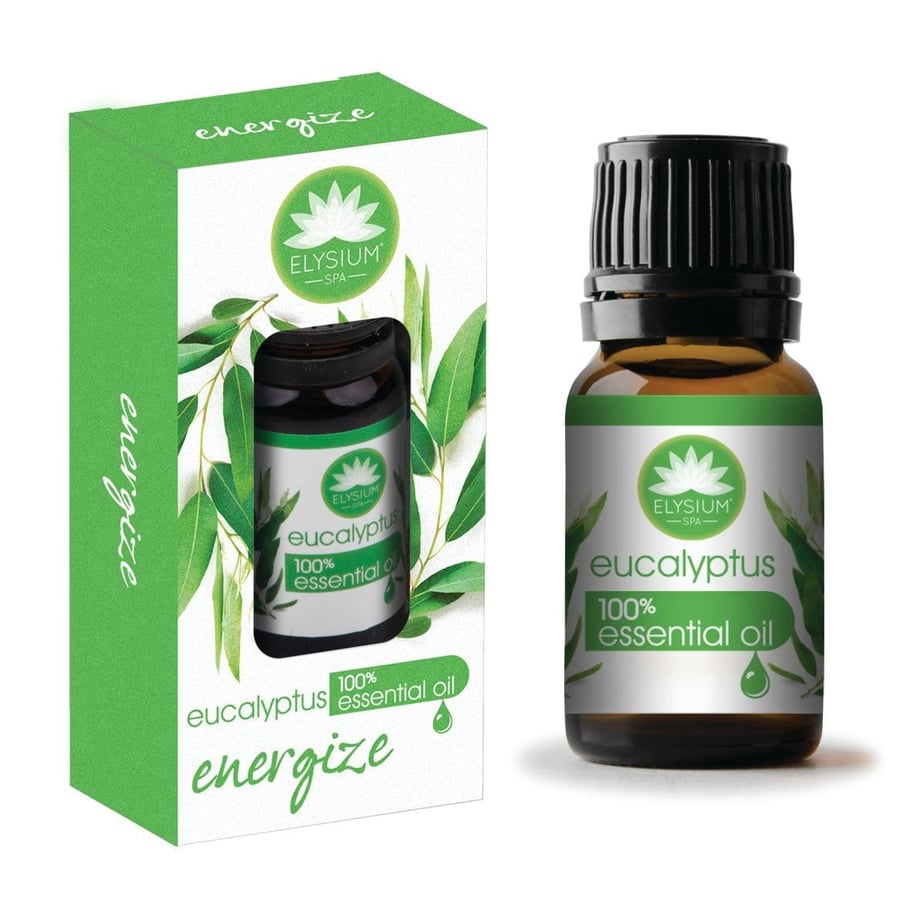 Elysium Spa Aromatherapy Orkuaukandi Eucalyptus Ilmkjarnaolía 10 ml