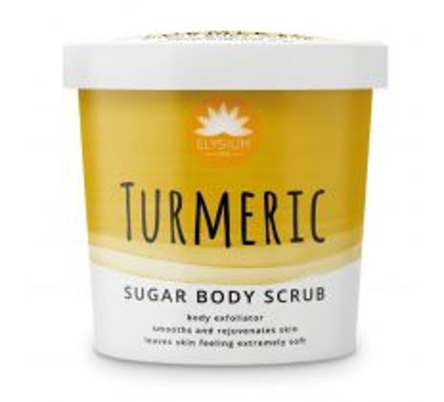 Elysium Spa Turmerik sykur líkamsskrúbbur 200 gr