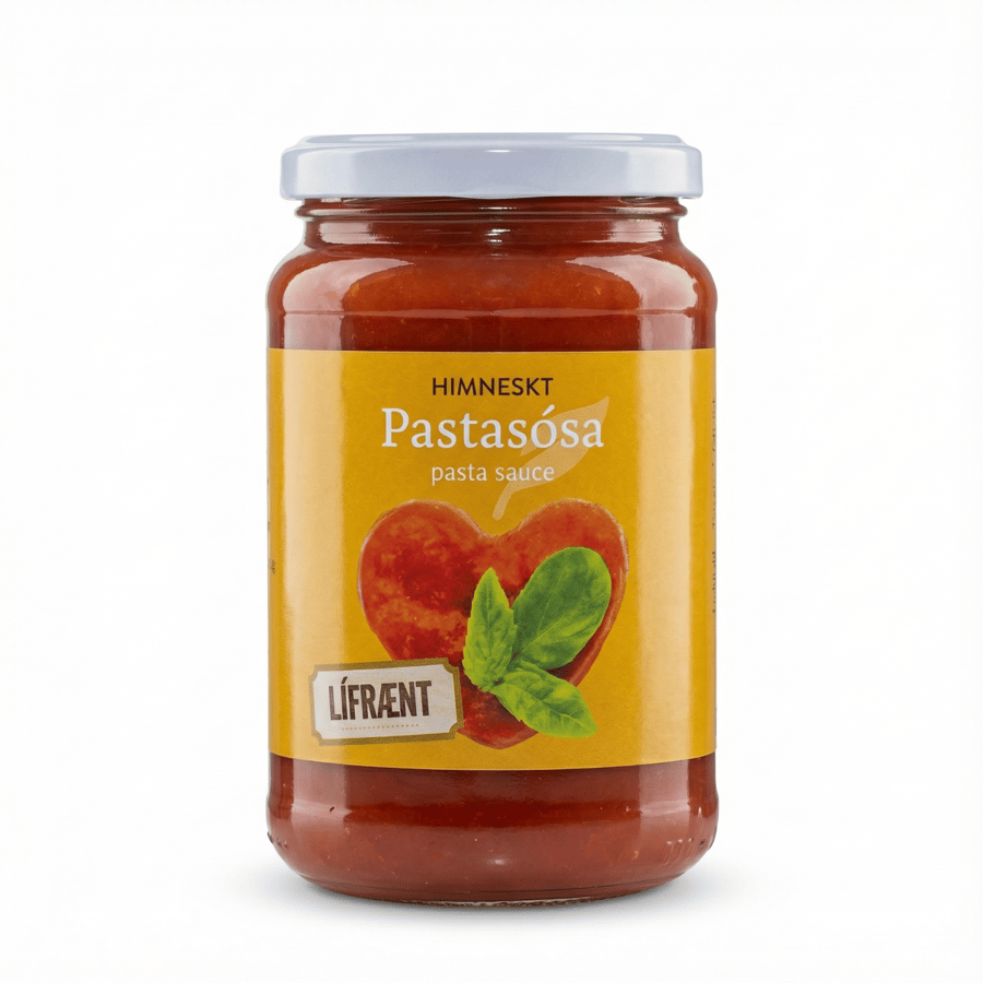 Himneskt Pastasósa með basilíku 340 g