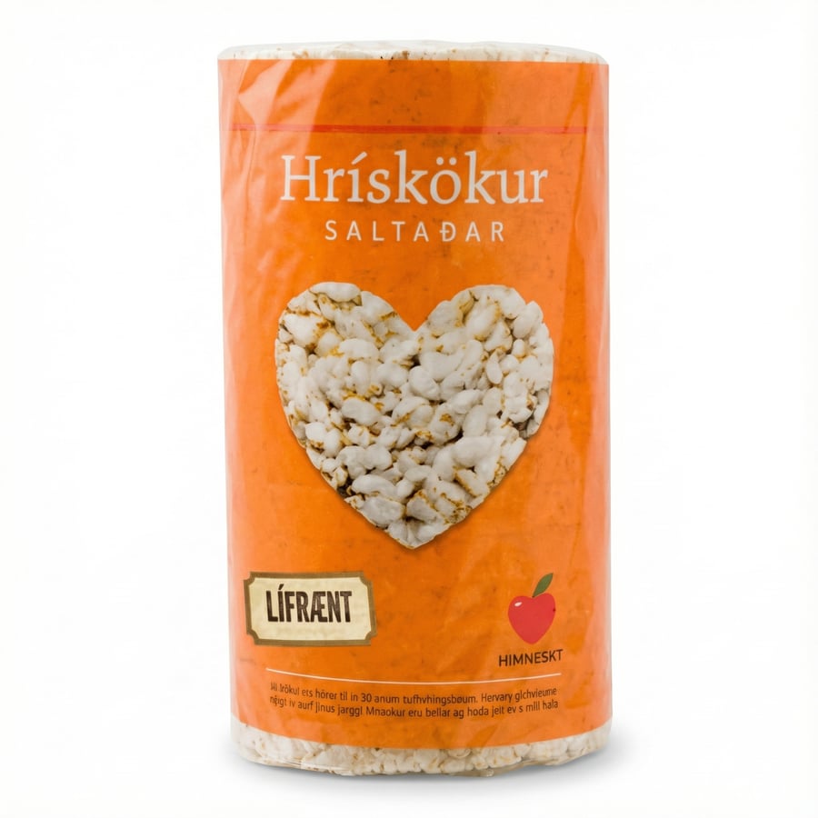 Himneskt Hrískökur saltaðar 100 g