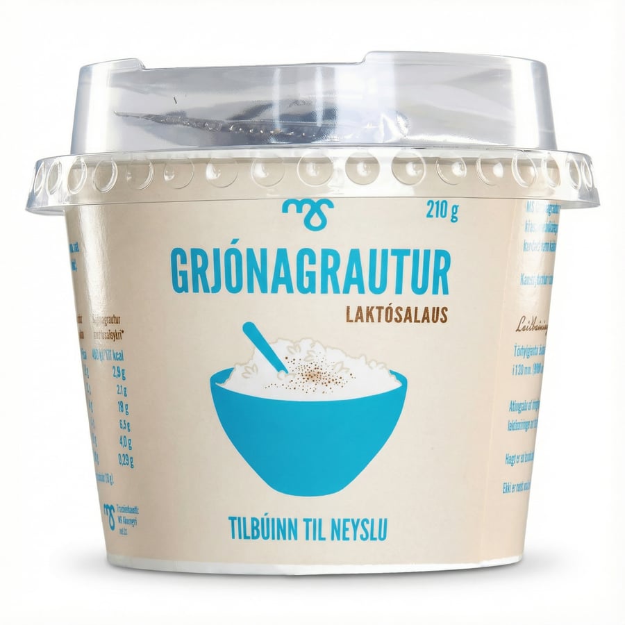 Heimilis Grjónagrautur Laktósalaus 210 g
