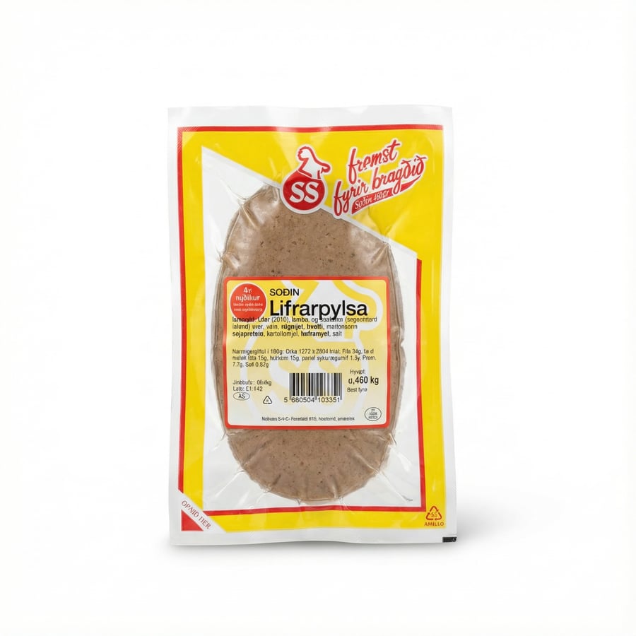 Ss lifrapylsa soðin 460 gr