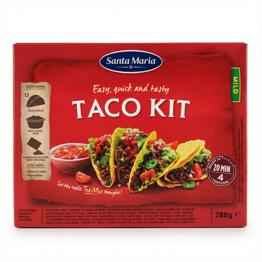 S.m Taco kit 288 gr