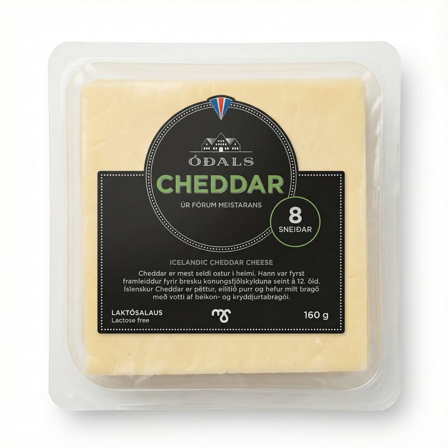 Ms cheddar seniðar 160 gr