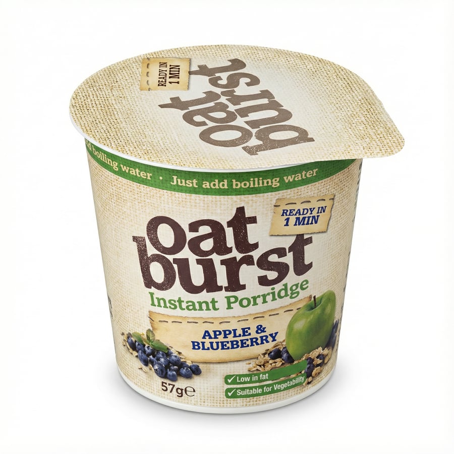 Oat grautur epli bláber 57 gr