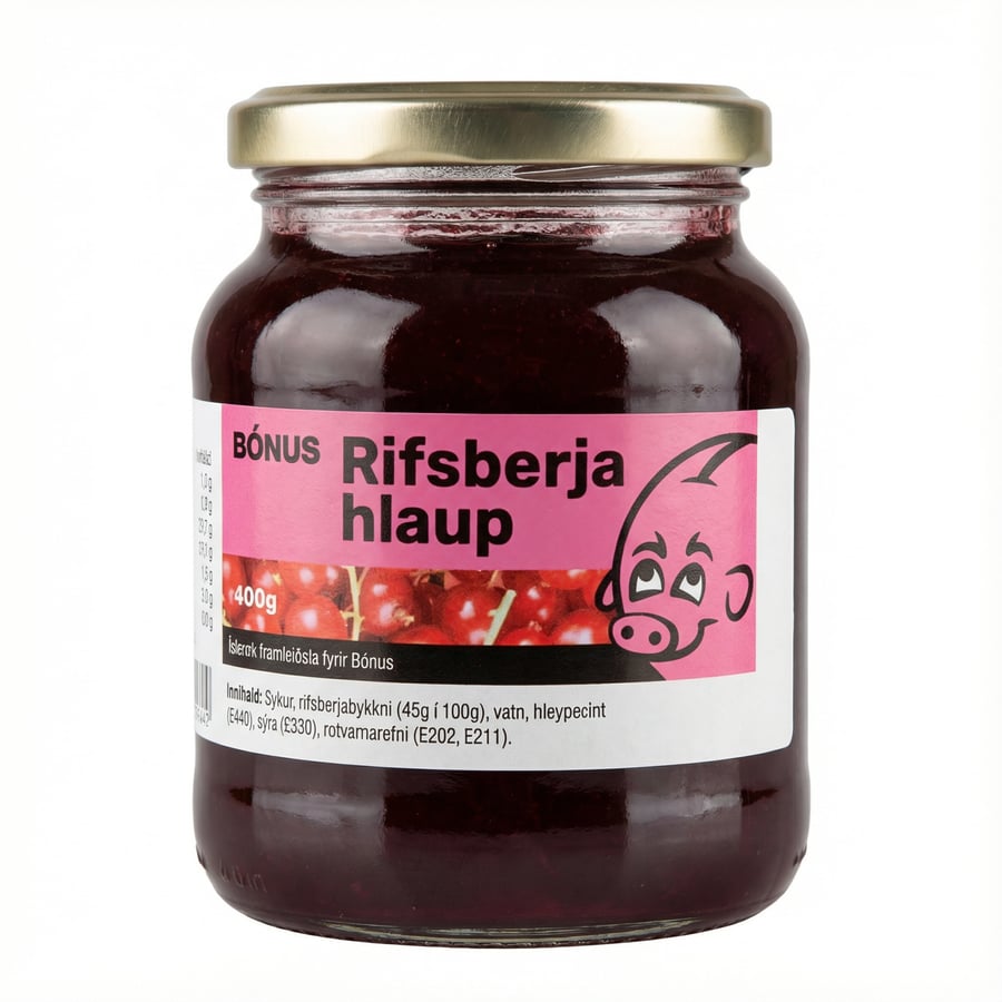 Bónus rifsberjahlaup 400 gr