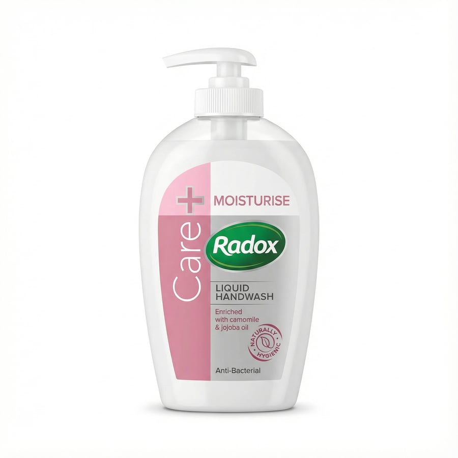 Radox Care + Moisturise bakteríudrepandi fljótandi handsápa 250 ml