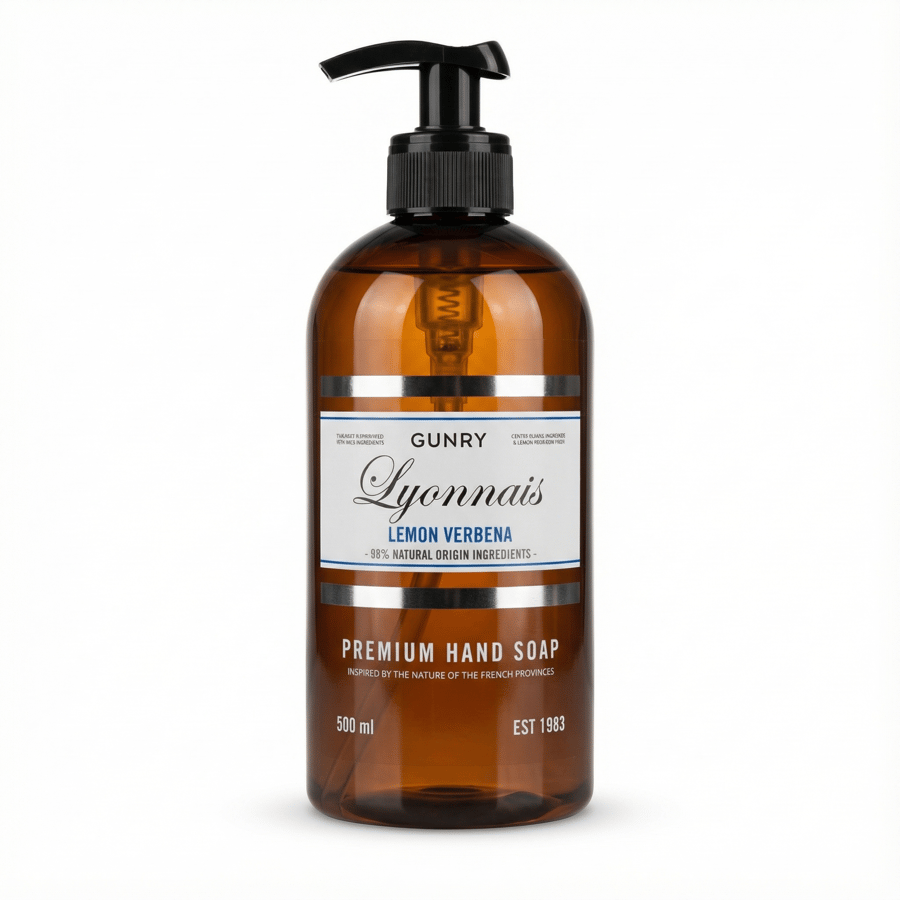 Gunry Lyonnais lúxus handsápa með sítrónuverbenu 500 ml