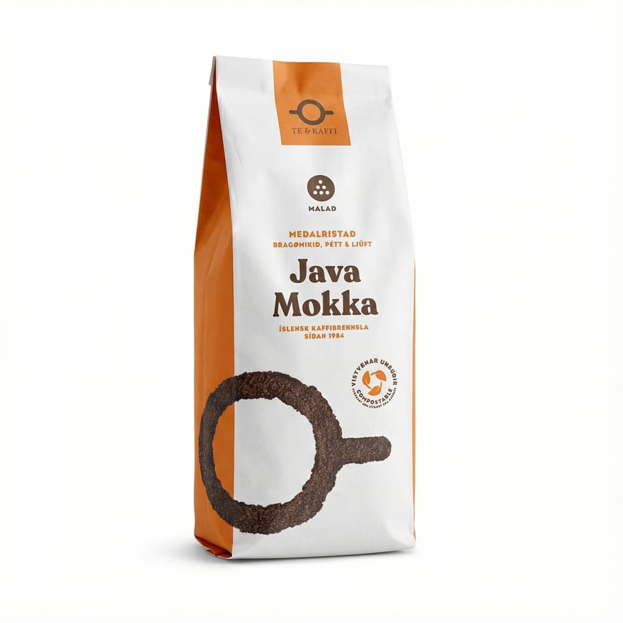 Te & Kaffi Java Mokka Malað 400 g