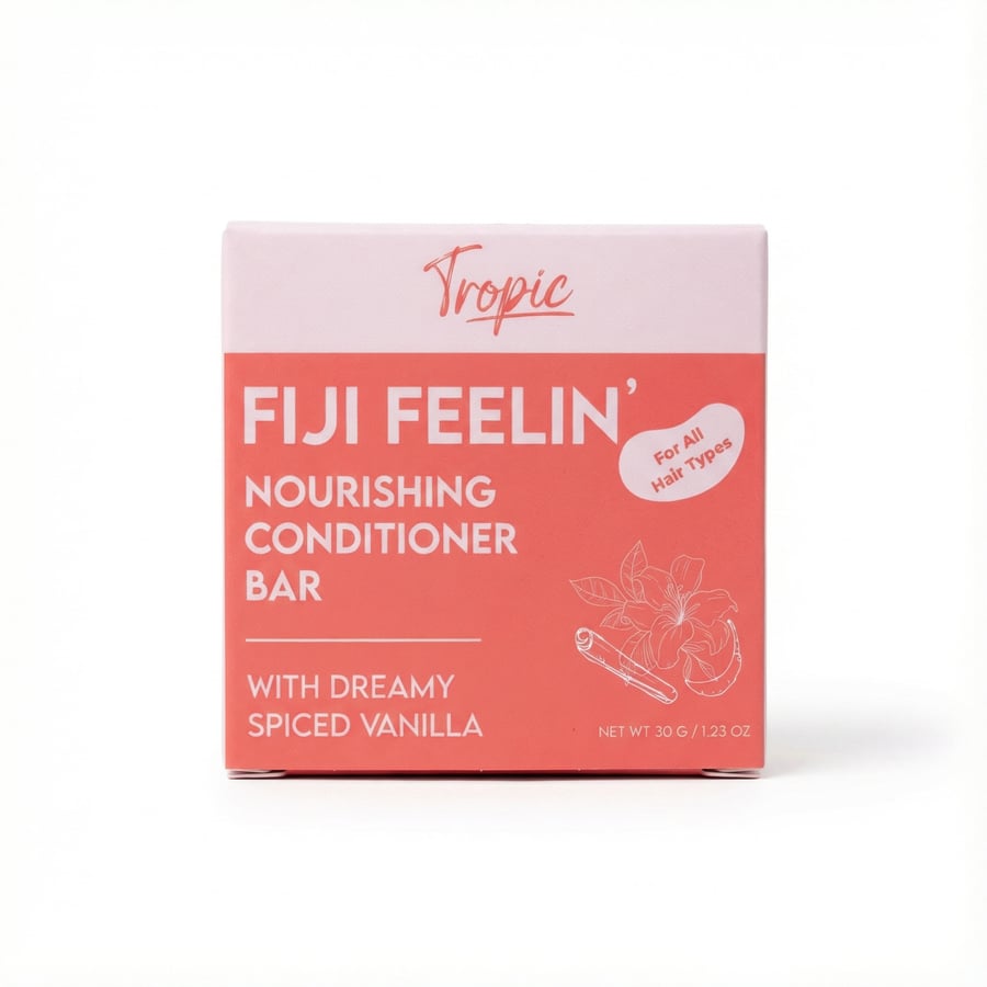 Tropic Fiji Feelin' nærandi hárnæringarstykki, draumkennd krydduð vanilla 30 g