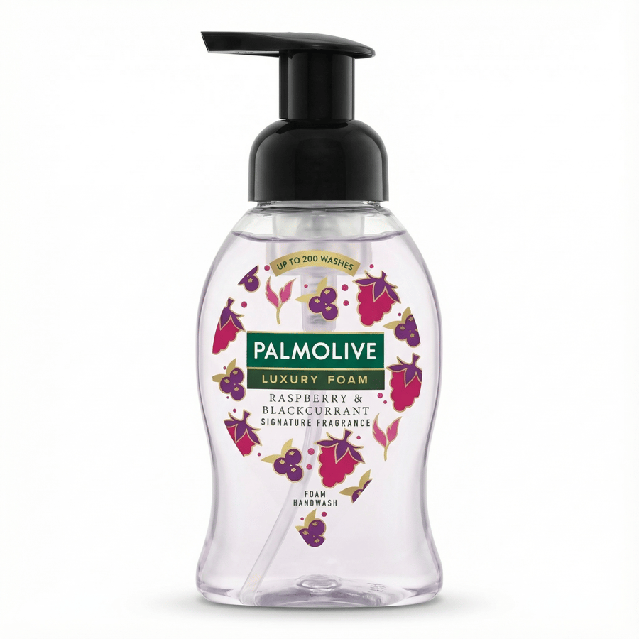 Palmolive Luxury Foam hindberja- og sólberjahandsápa 250 ml