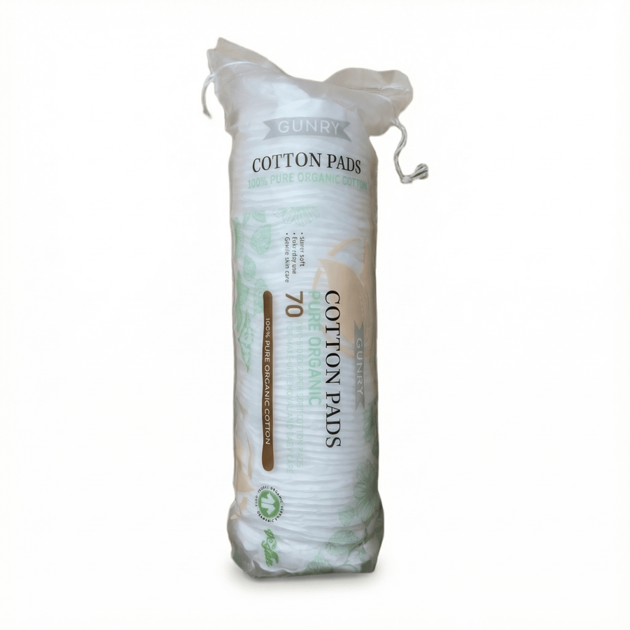 Gunry Pure Organic bómullarskífur 70 stk