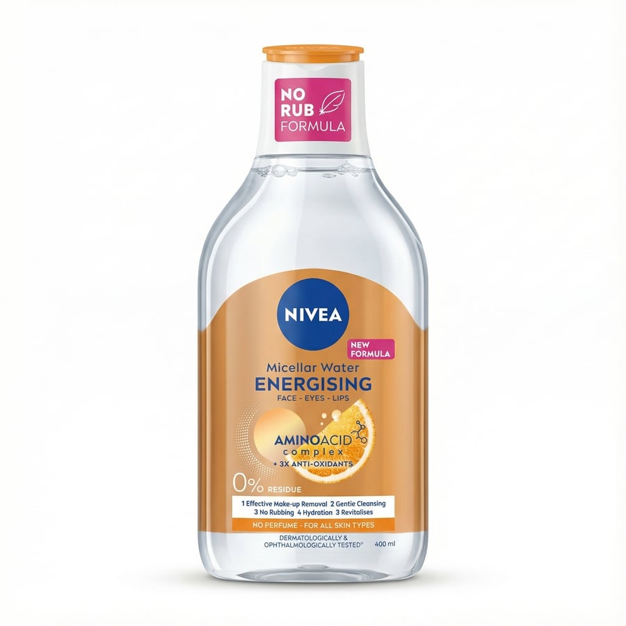 Nivea orkugefandi míselluvatn 400 ml