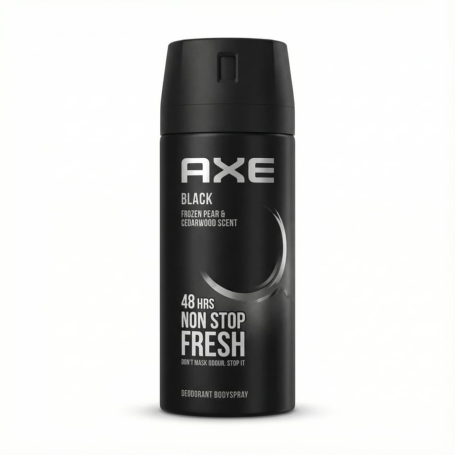 Axe Black Frozen Pear & Cedarwood svitalyktar-líkamsúði 150 ml