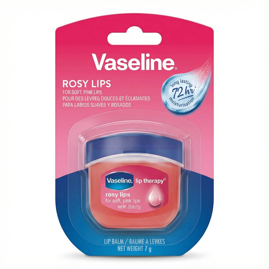Vaseline varameðferð fyrir varir Rósrauðar varir 7 g