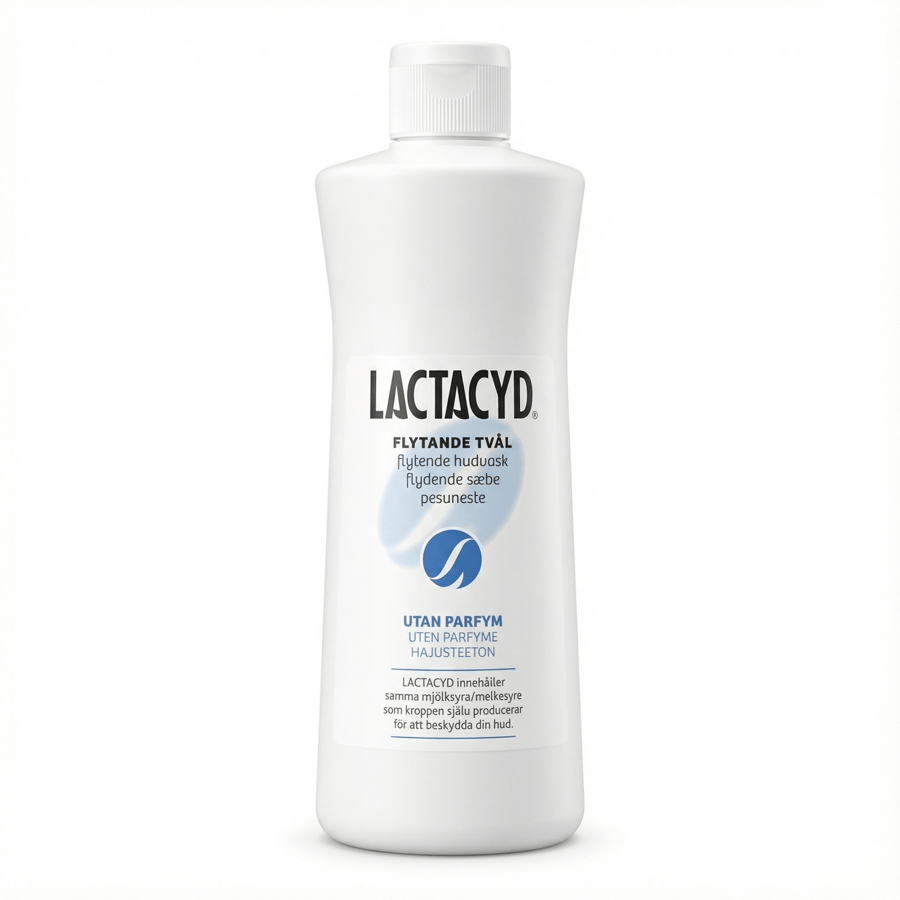 Lactacyd fljótandi sápa án ilmefna 500 ml