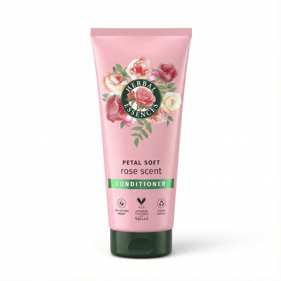 Herbal Essences Petal Soft hárnæring með rósailmi 200 ml