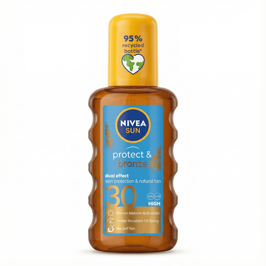 Nivea Sun Protect & Bronze SPF 30 olíusprey 200 ml