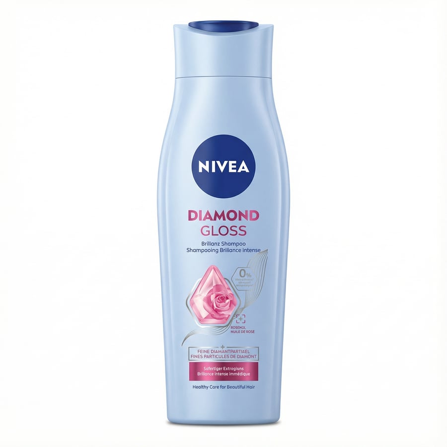 Nivea Diamond Gloss glanssjampó 250 ml