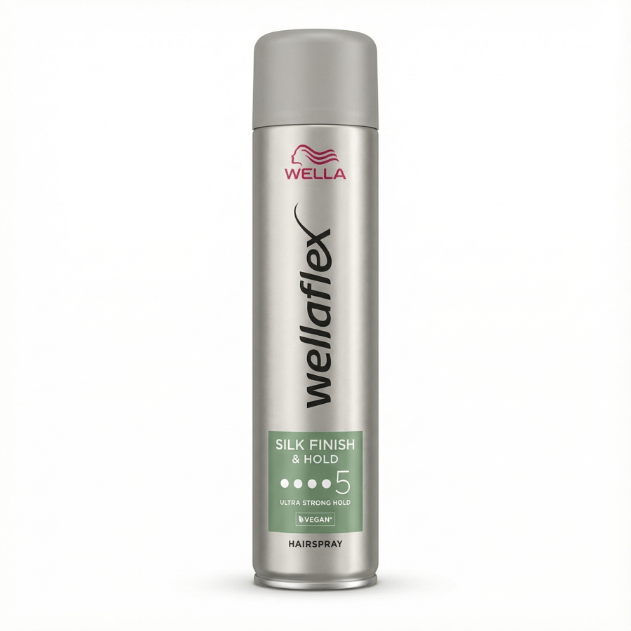 Wella Wellaflex Silkiáferð og hald, mjög sterkt hársprey 400 ml