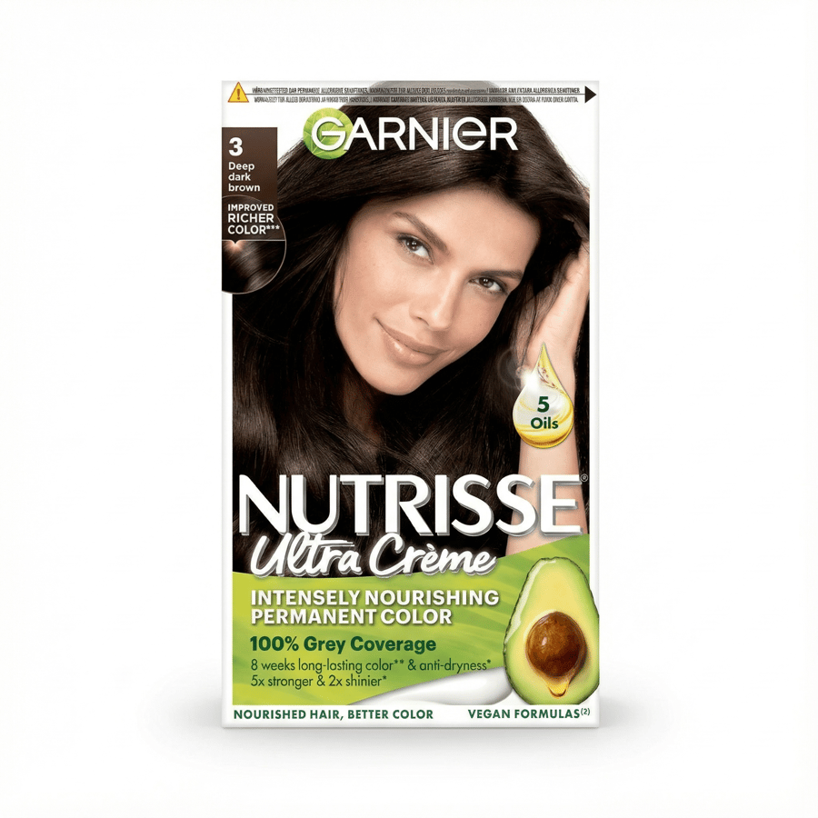 Garnier Nutrisse Ultra Crème 3 Djúpur dökkbrúnn
