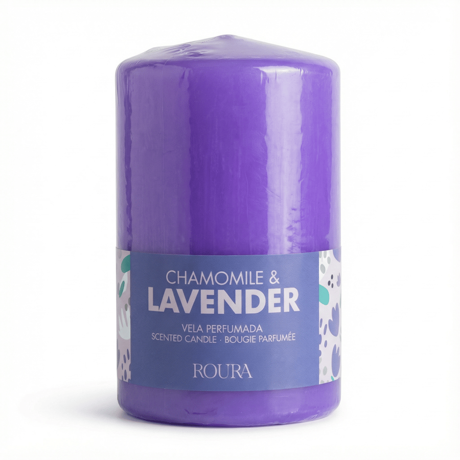 Roura ilmkerti með kamillu- og lavenderilmi