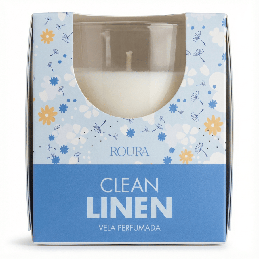 Roura ilmkerti með hreinum línilmi 125 g