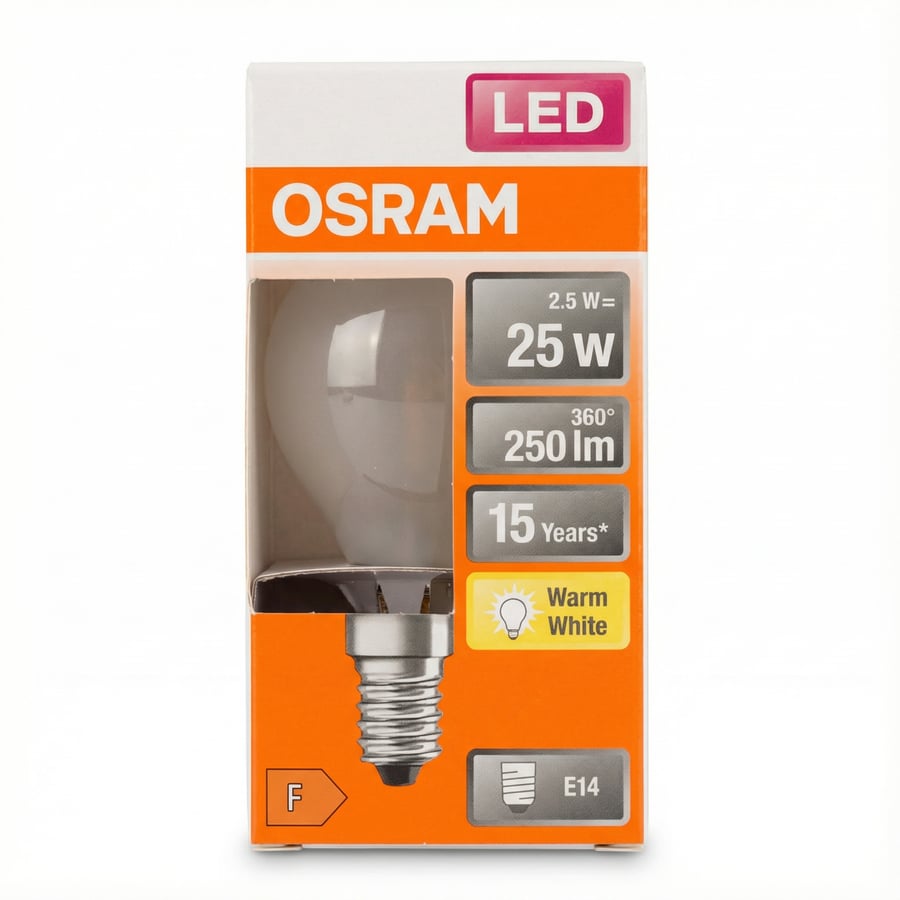 Osram LED Star Classic P 25 E14 2,5 W hlýhvítt