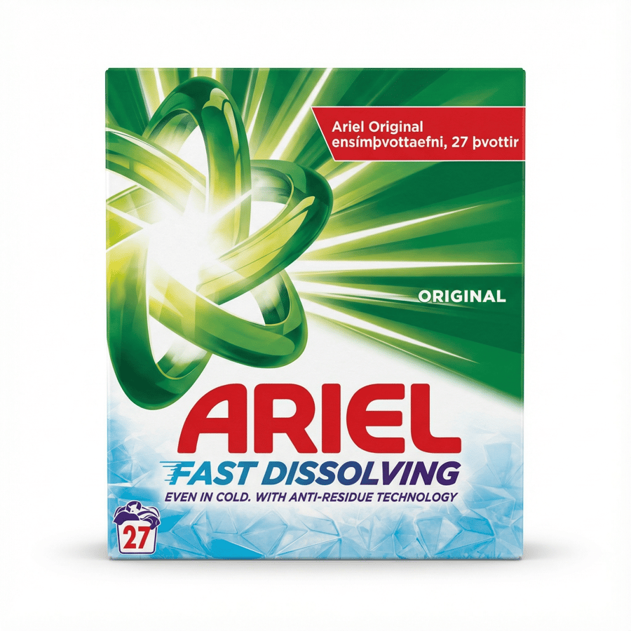 Ariel Original hraðleysandi ensímþvottaefni 1620 g