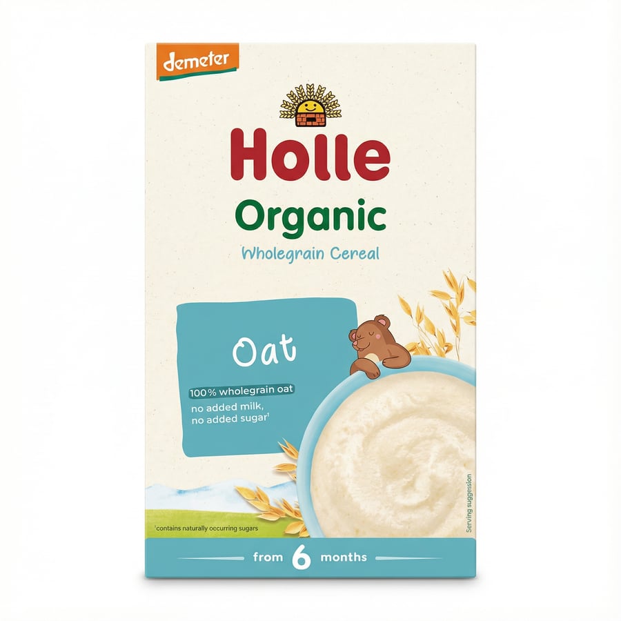 Holle lífrænn heilkornahafragrautur 250 g