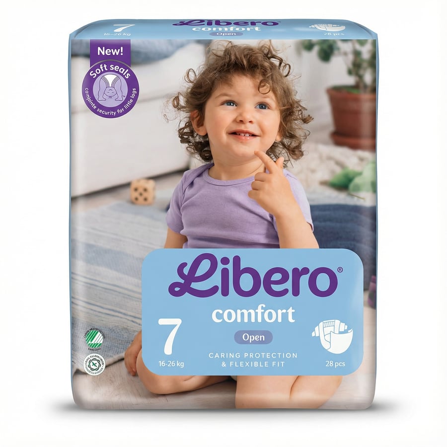Libero Comfort 7 16-26 kg 28 stk