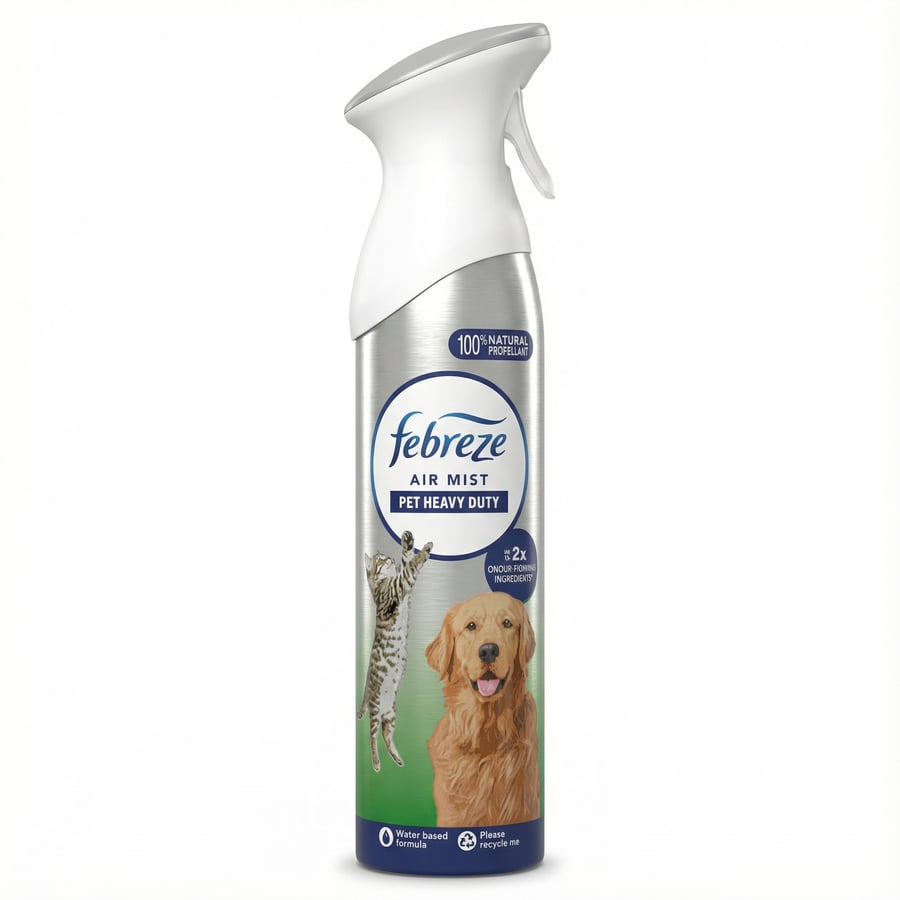 Febreze loftúði fyrir gæludýr, sterk virkni, 185 ml