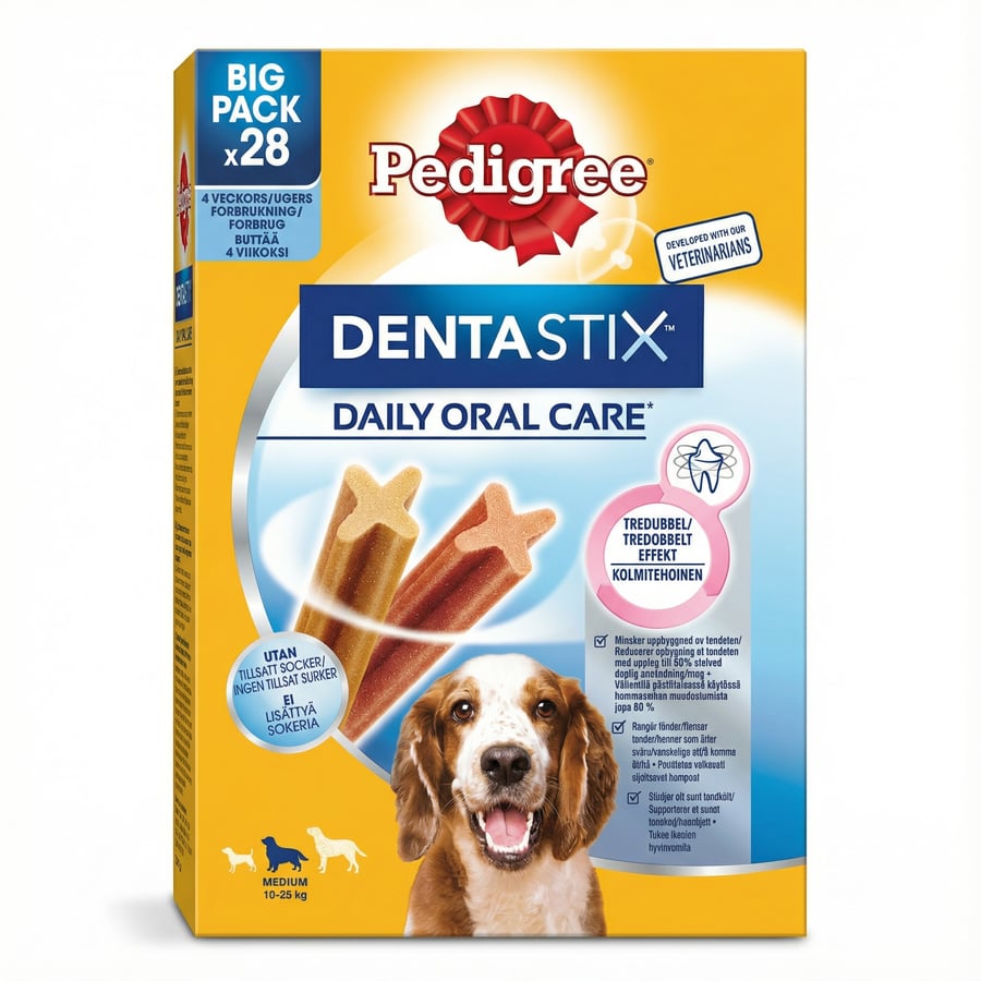 Pedigree Dentastix Dagleg tannhirða Medium 720 g