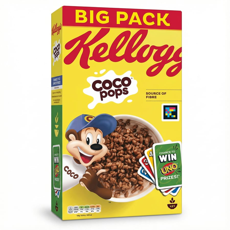 Kellogg's Coco Pops stór pakkning 650 g
