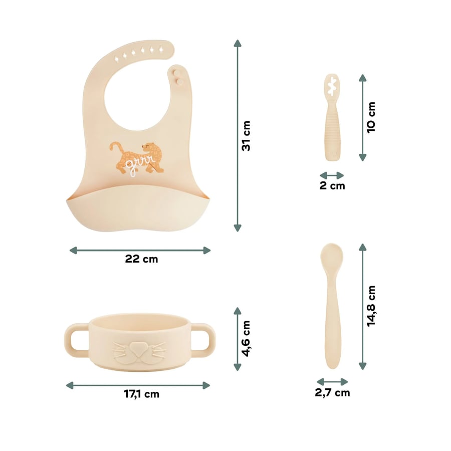 Baby First Meal Set – Mini Roar