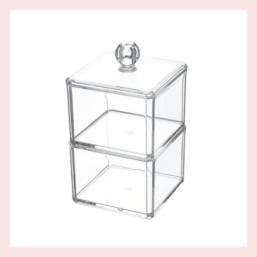 Lítið snyrtibox með loki – 3 stærðir