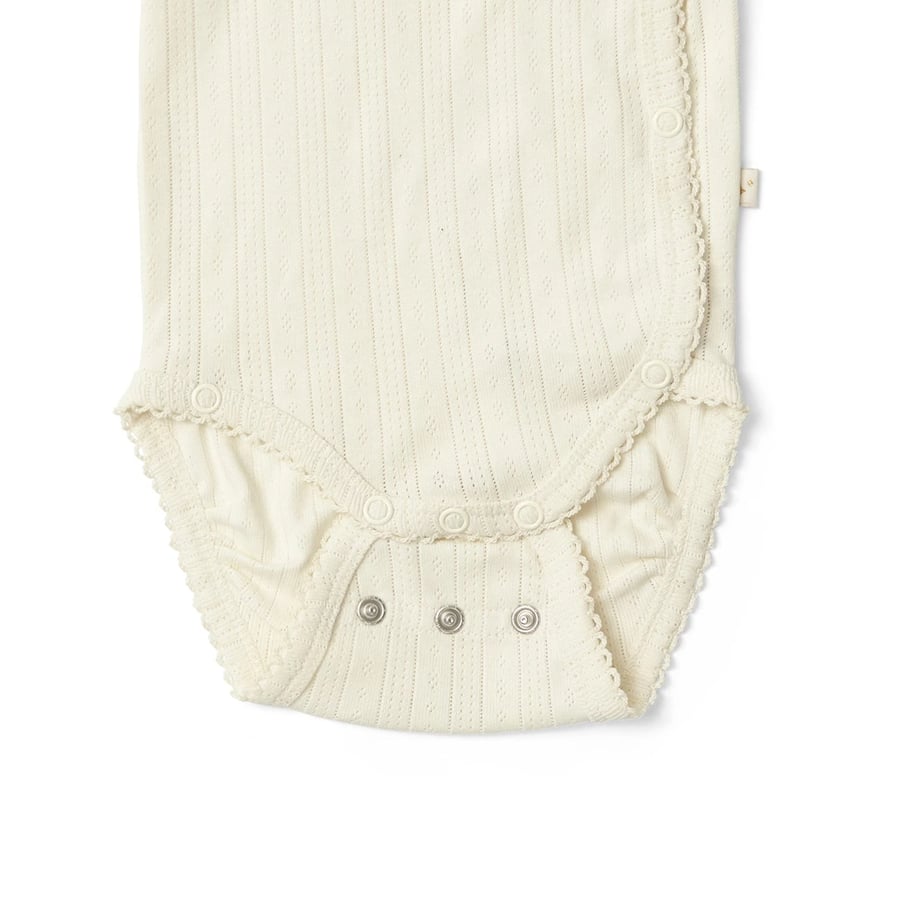 Ava wrap samfella Antique white